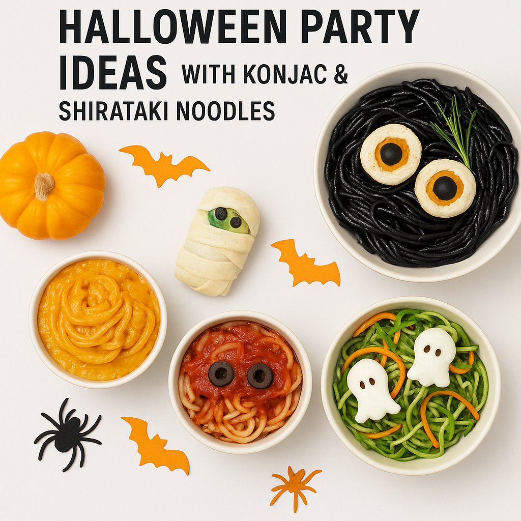 Spooky, Savory Smart Eating: Halloween Party Ideas with Konjac Shirata ...