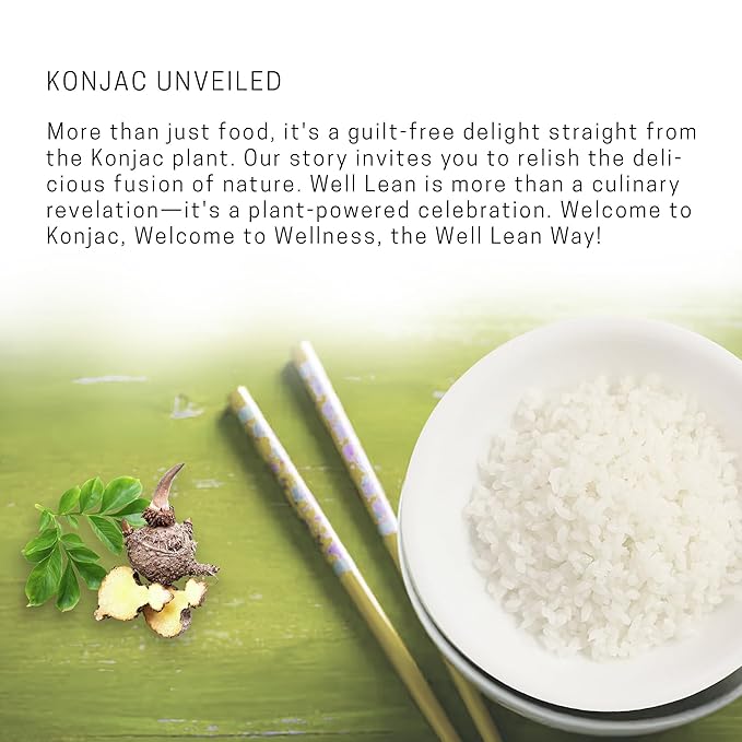 Organic Well Lean Shirataki Konjac Rice