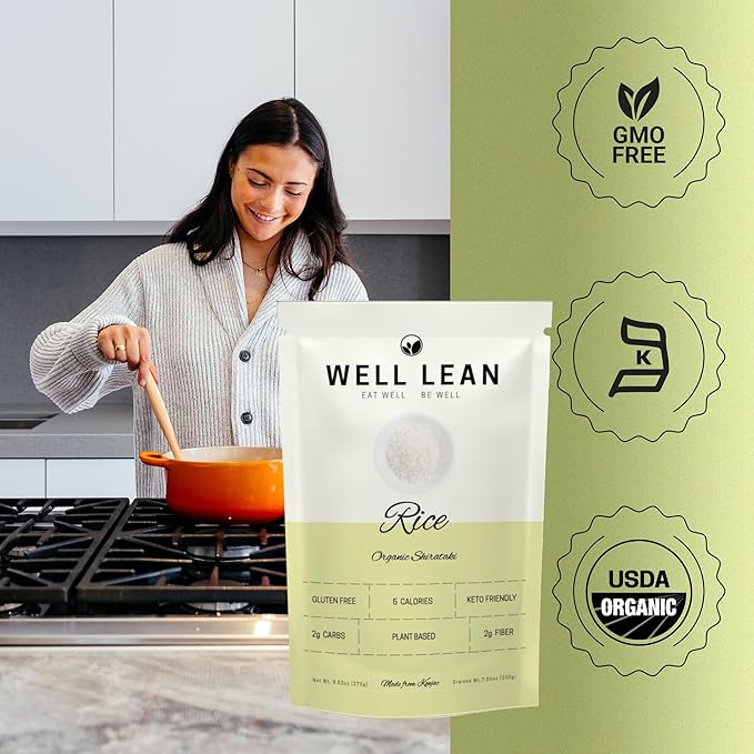 Organic Well Lean Shirataki Konjac Rice