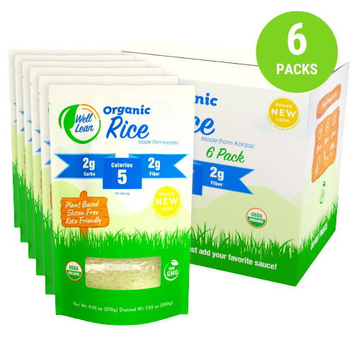 Organic Well Lean Shirataki Konjac Rice